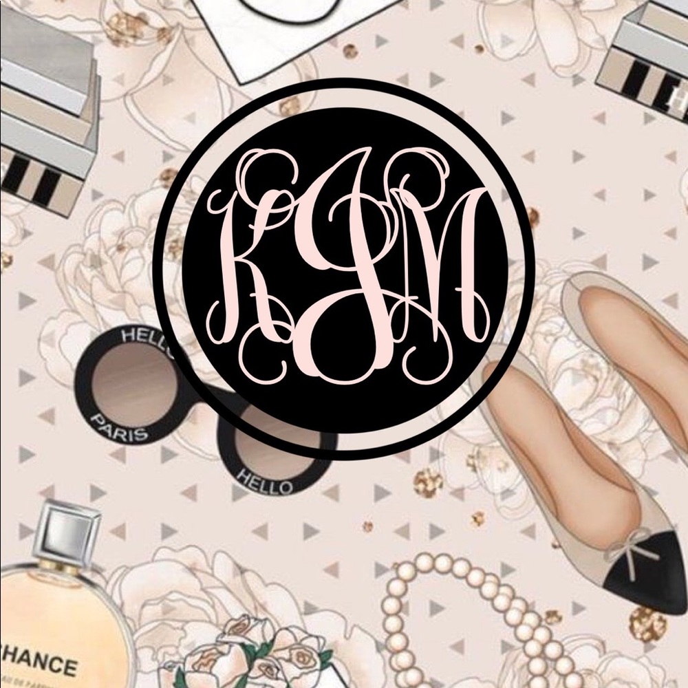 🎀FREE🎀Monogram Background Custom🛍🛍 - Picture 6 of 8